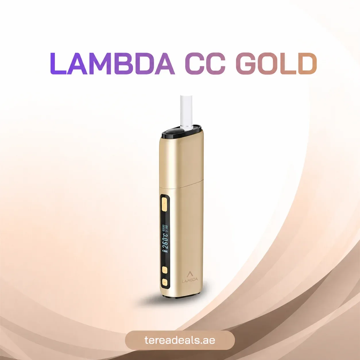 LAMBDA CC Gold for HEETS heat-not-burn