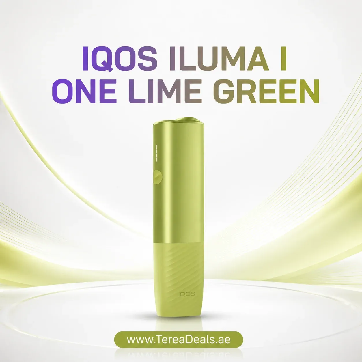 Green compact heated tobacco device UAE