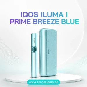 IQOS ILUMA i PRIME Breeze Blue premium heated tobacco device UAE