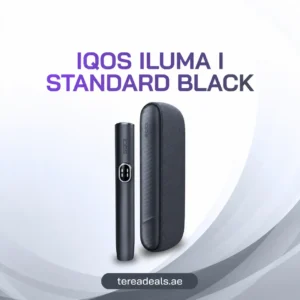 IQOS ILUMA i Standard Midnight Black heated tobacco device UAE