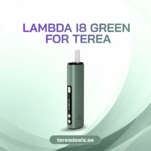 Lambda i8 Green for TEREA HEETS induction heated tobacco device UAE