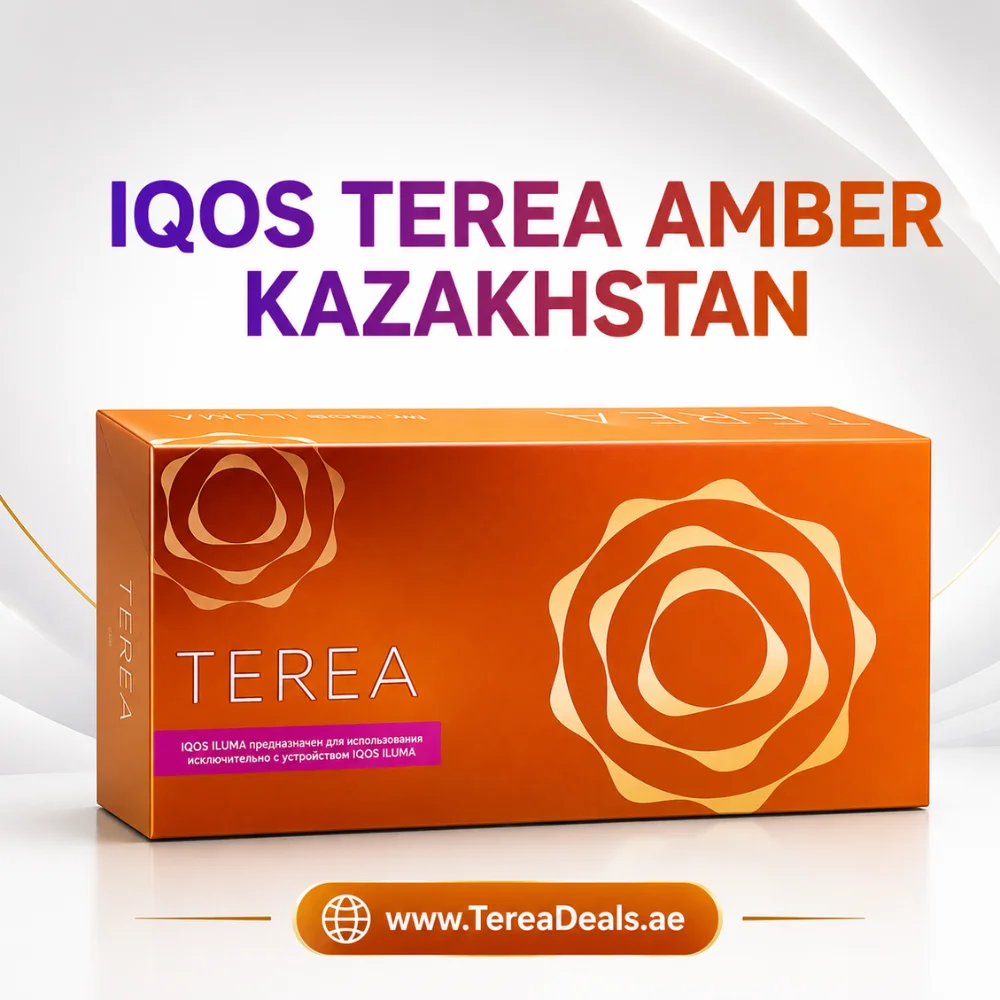 IQOS TEREA Amber Kazakhstan UAE for IQOS ILUMA devices