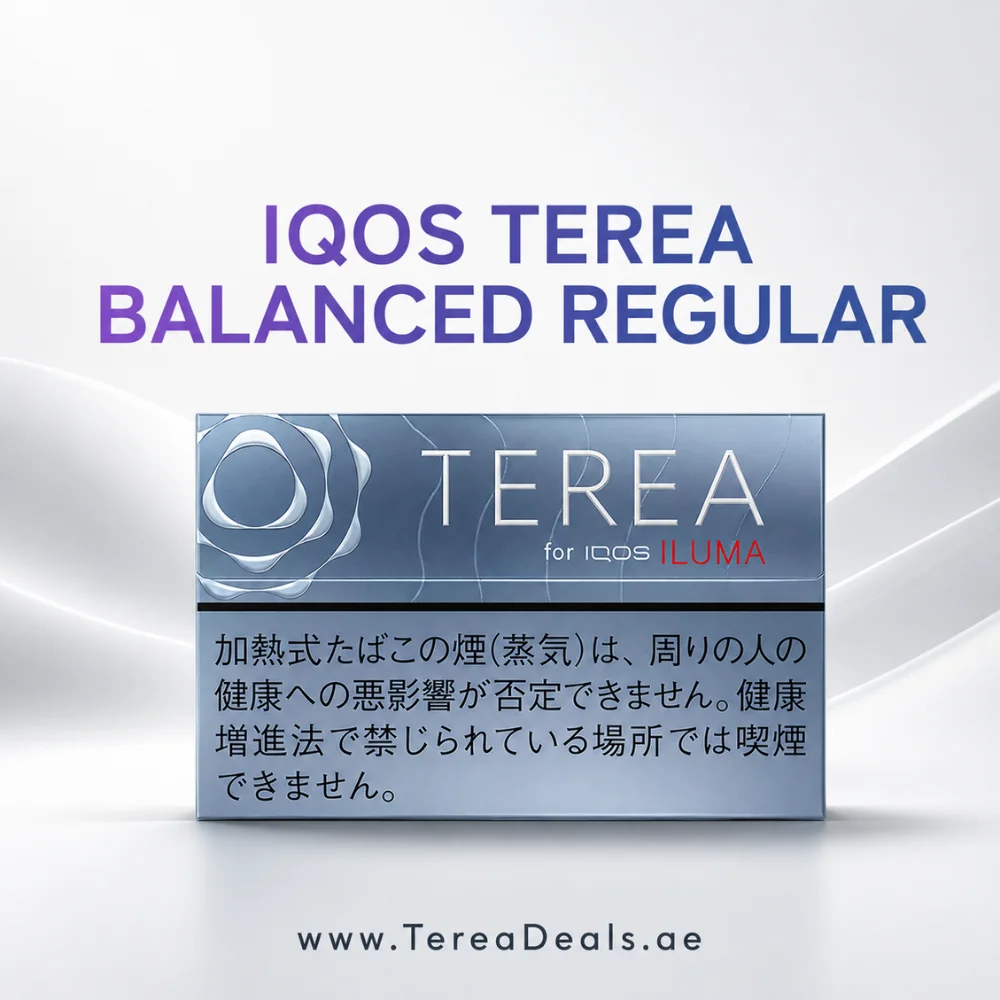 IQOS TEREA Balanced Regular Japan UAE for IQOS ILUMA devices