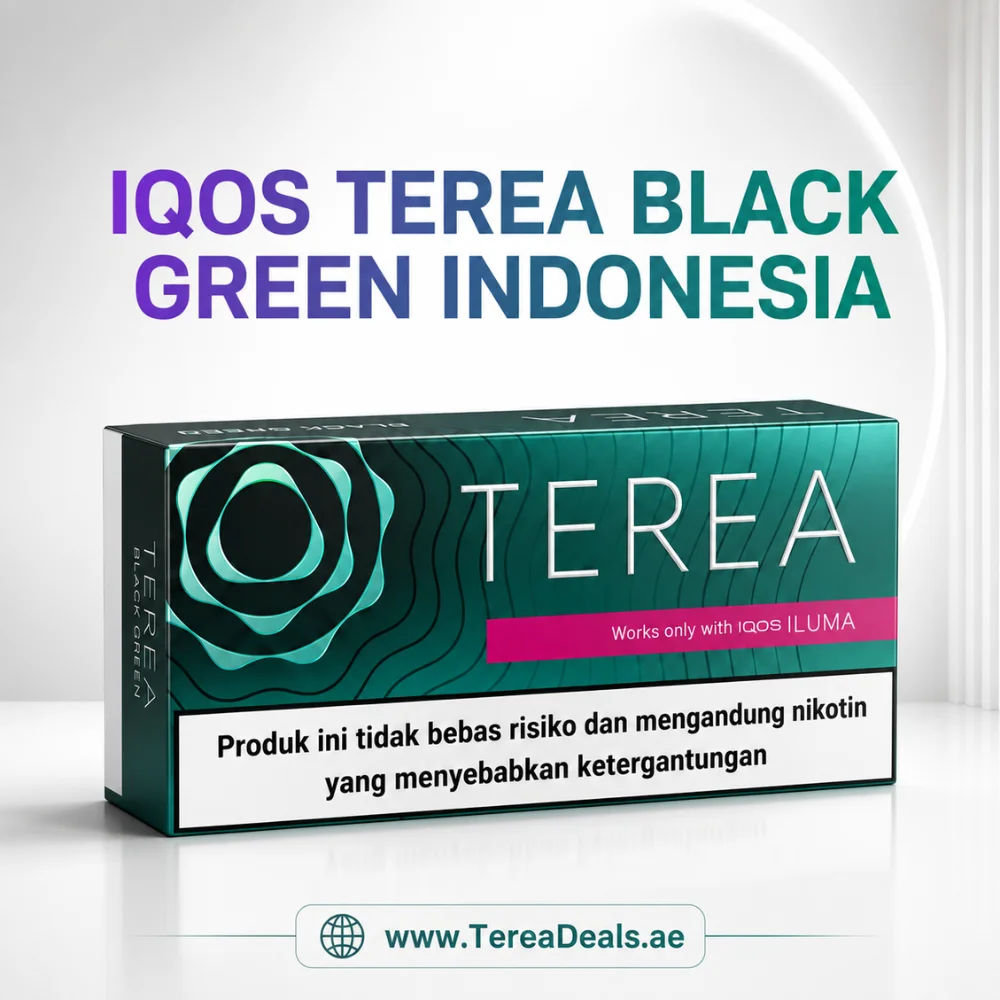 IQOS TEREA Black Green Indonesia