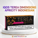IQOS TEREA Dimensions Apricity Indonesian