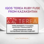 IQOS TEREA Ruby Fuse Kazakhstan UAE for IQOS ILUMA devices