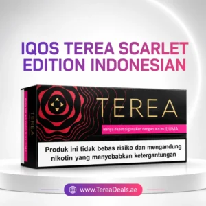 IQOS TEREA Scarlet Indonesian UAE for IQOS ILUMA devices