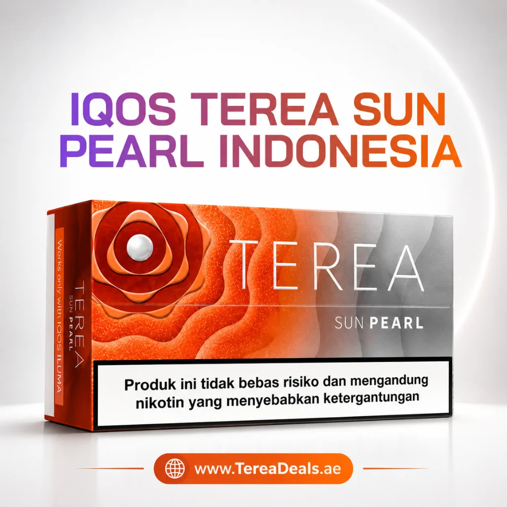 IQOS TEREA Sun Pearl Indonesian UAE for IQOS ILUMA devices