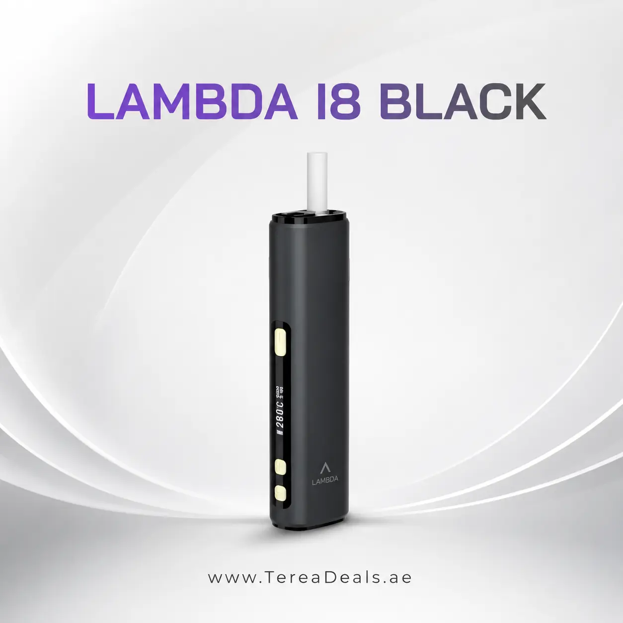 Lambda i8 Black For Terea HEETS