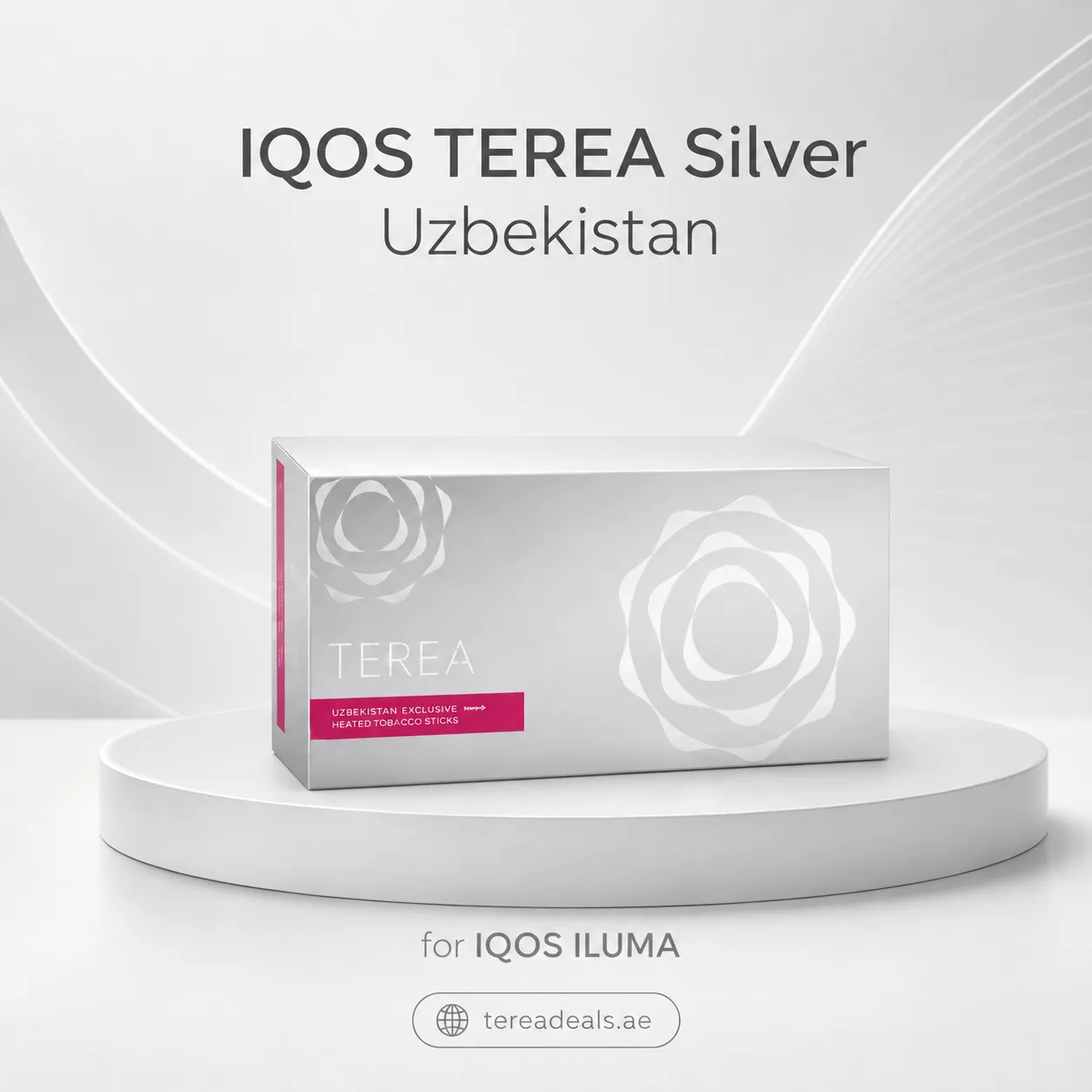 IQOS TEREA Silver Uzbekistan