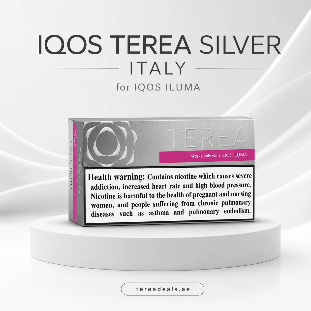 IQOS Terea Silver Italy