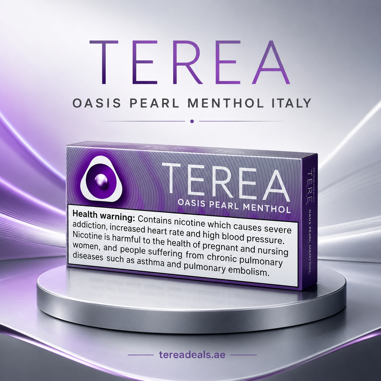 TEREA Oasis Pearl Menthol Italy – Passion Fruit Capsule for IQOS ILUMA